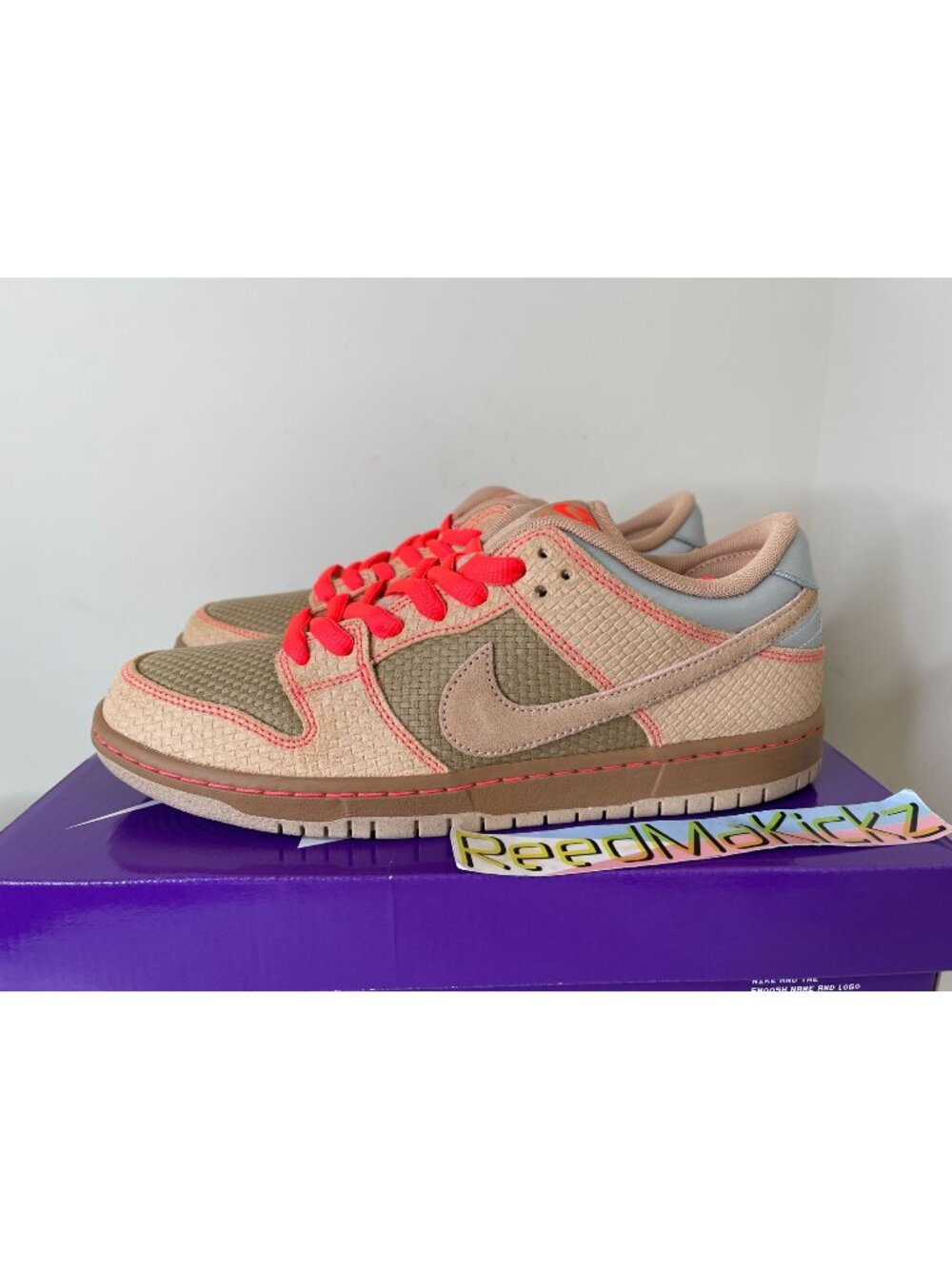 Nike SB Dunk Low Pro Som Tum Canvas Vachetta Tan Mens IB6206 701